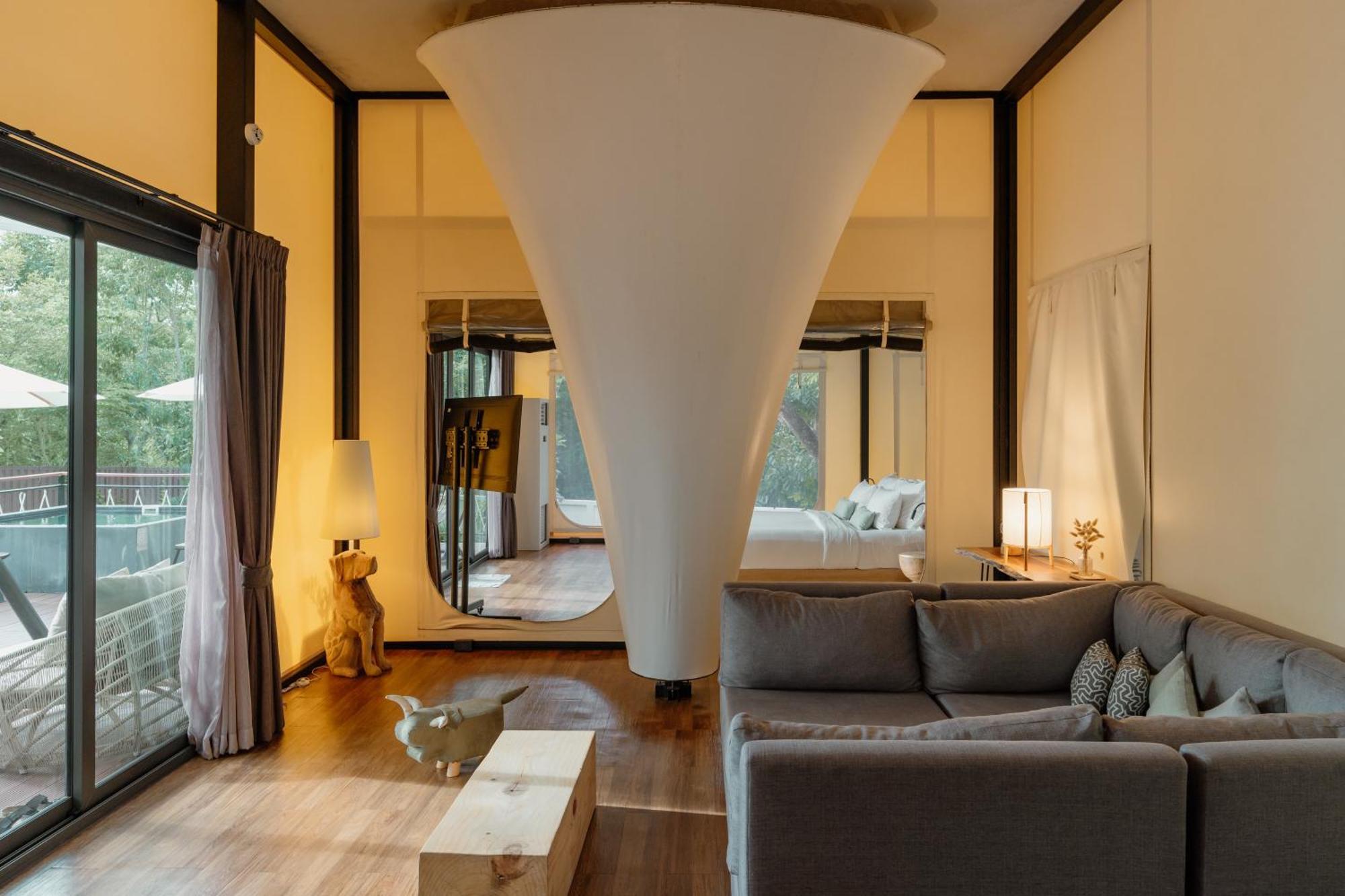 Hotel Te Mata Glamping Nong Nam Daeng Exterior foto