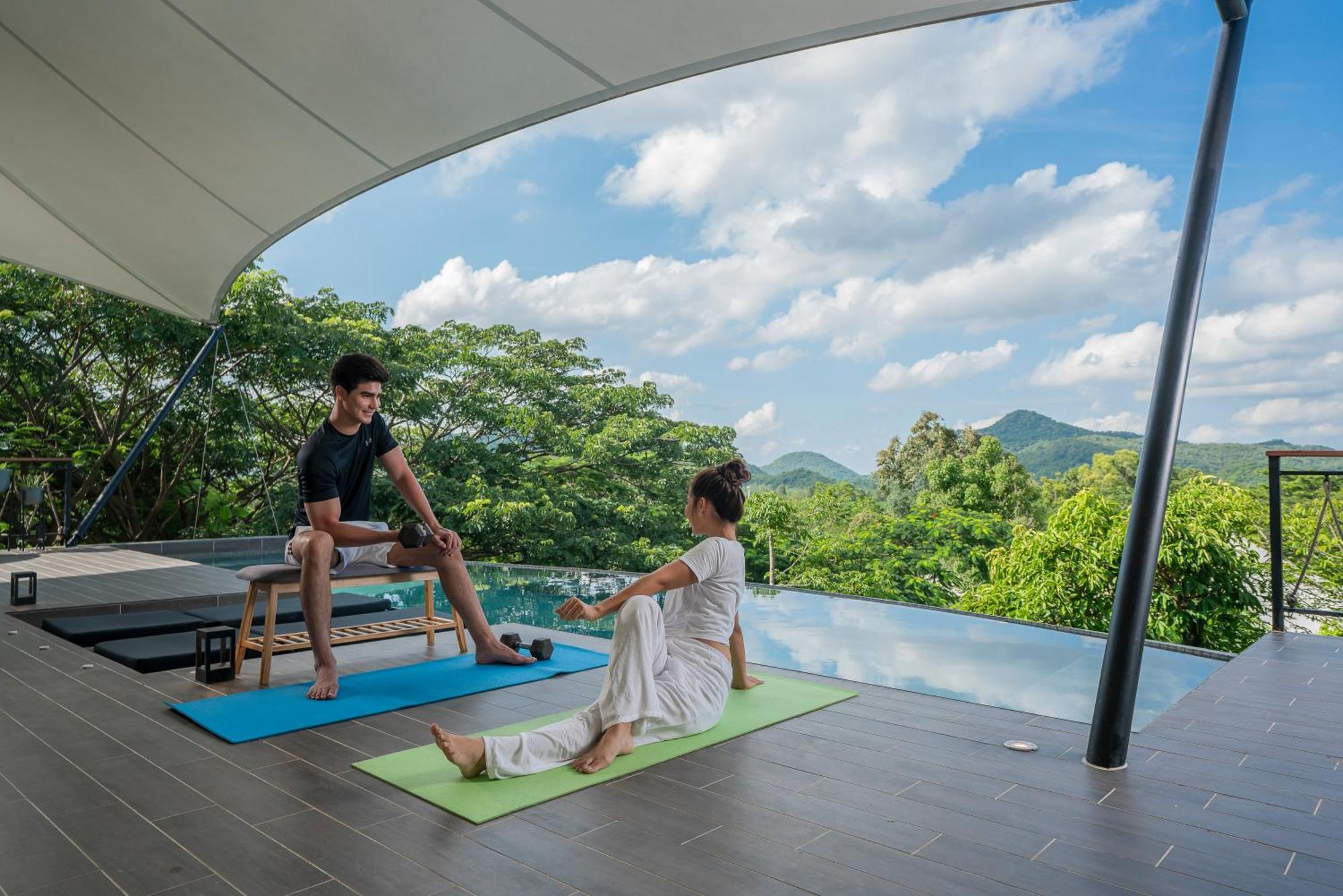 Hotel Te Mata Glamping Nong Nam Daeng Exterior foto